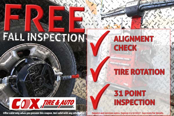 Free Alignment Check - Tire Rotation and inspection